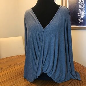 Allison Joy Knit Blouse - gray